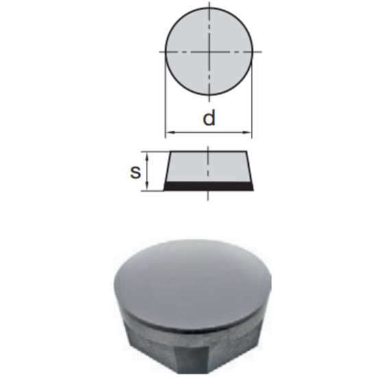 Picture of LMT Fette R10 42 S DP012-Full Top PCD-SH Milling Insert Round